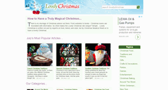 Desktop Screenshot of lovelychristmas.co.uk